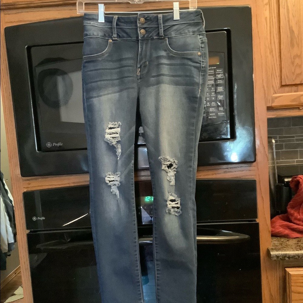 Wallflower Skinny Ankle Jeans